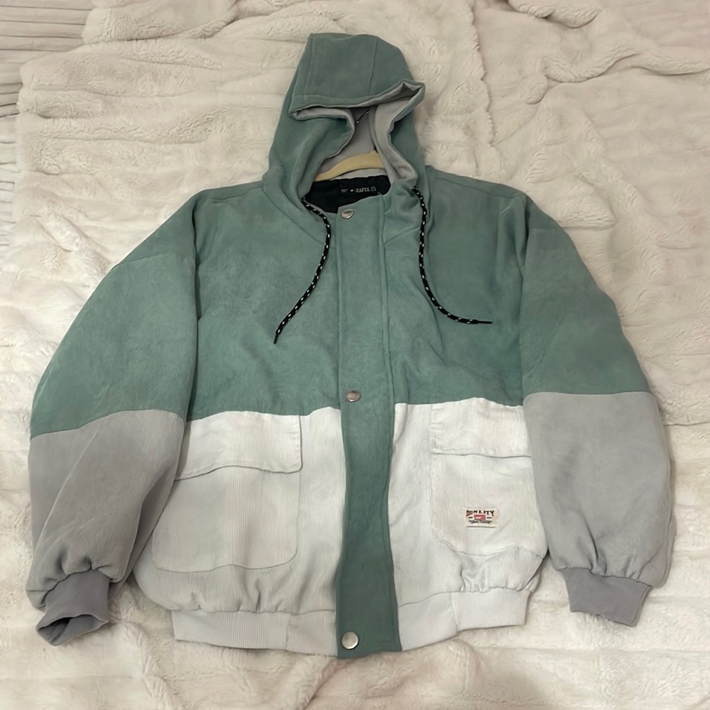 Corduroy Zaful zip up - button up jacket